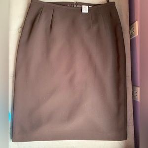 Suit Studio Brown Pencil Suit Skirt- 4P